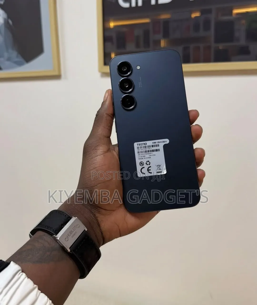 New Tecno Spark 40 Pro 256 GB Black
