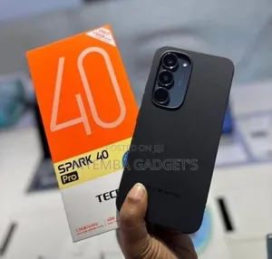 New Tecno Spark 40 Pro 256 GB Black