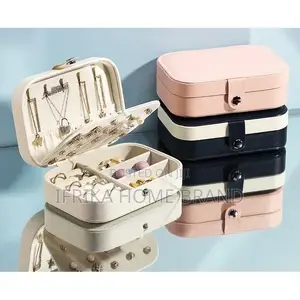 Mini Portable Jewelry Box, Ring-Necklace-Earring Storage Box