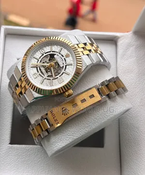 White Face Men's Original Rolex Wrist Analog Time Edit Its Bracelet
