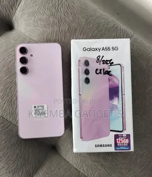 New Samsung Galaxy A55 256 GB Pink