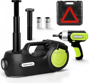 5-Ton Electric Hydraulic Car Jack With Wrench Gloves