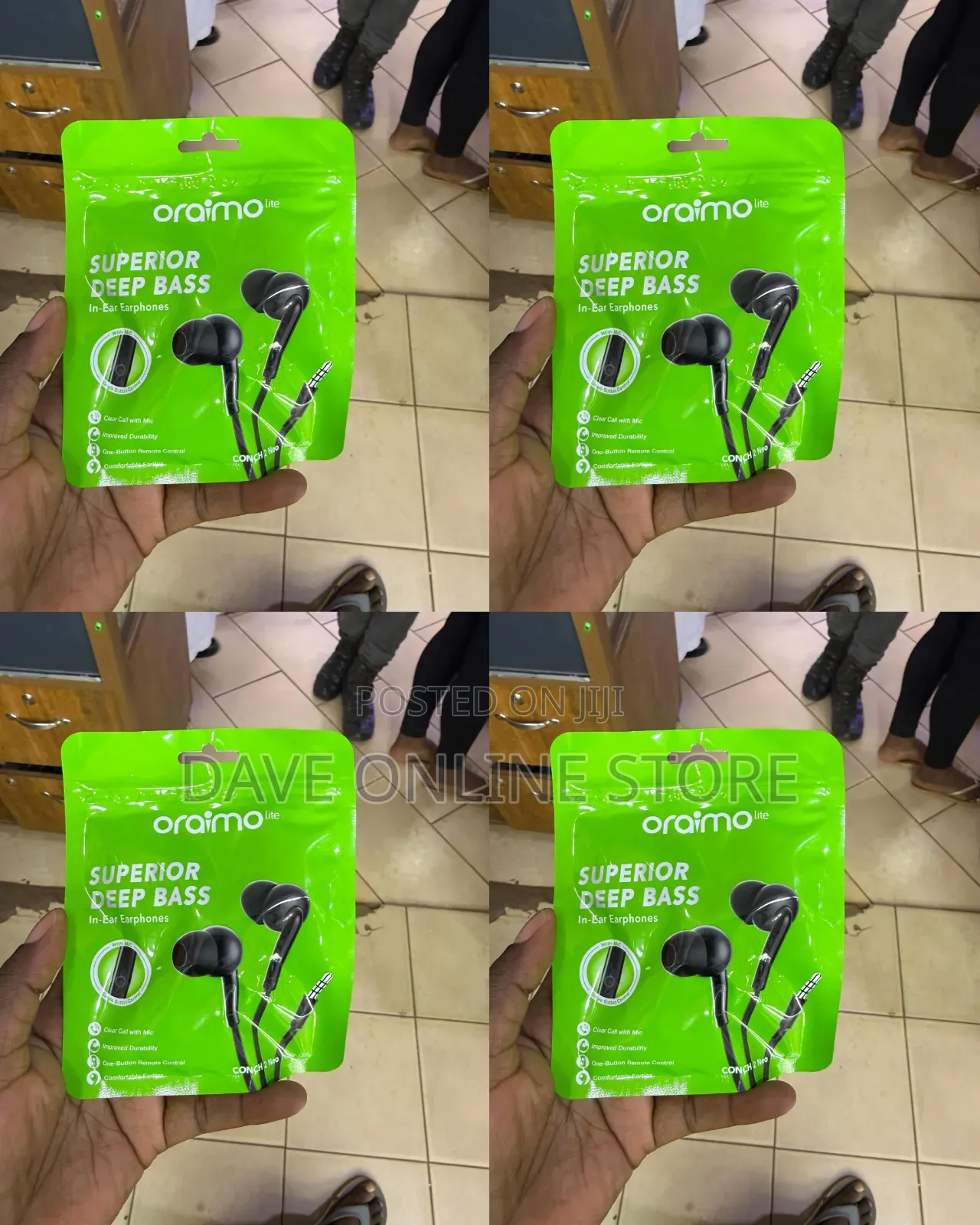 Oraimo Conch 2 Neo (OEP-E11) Superior Deep Bass in-Ear Earphones
