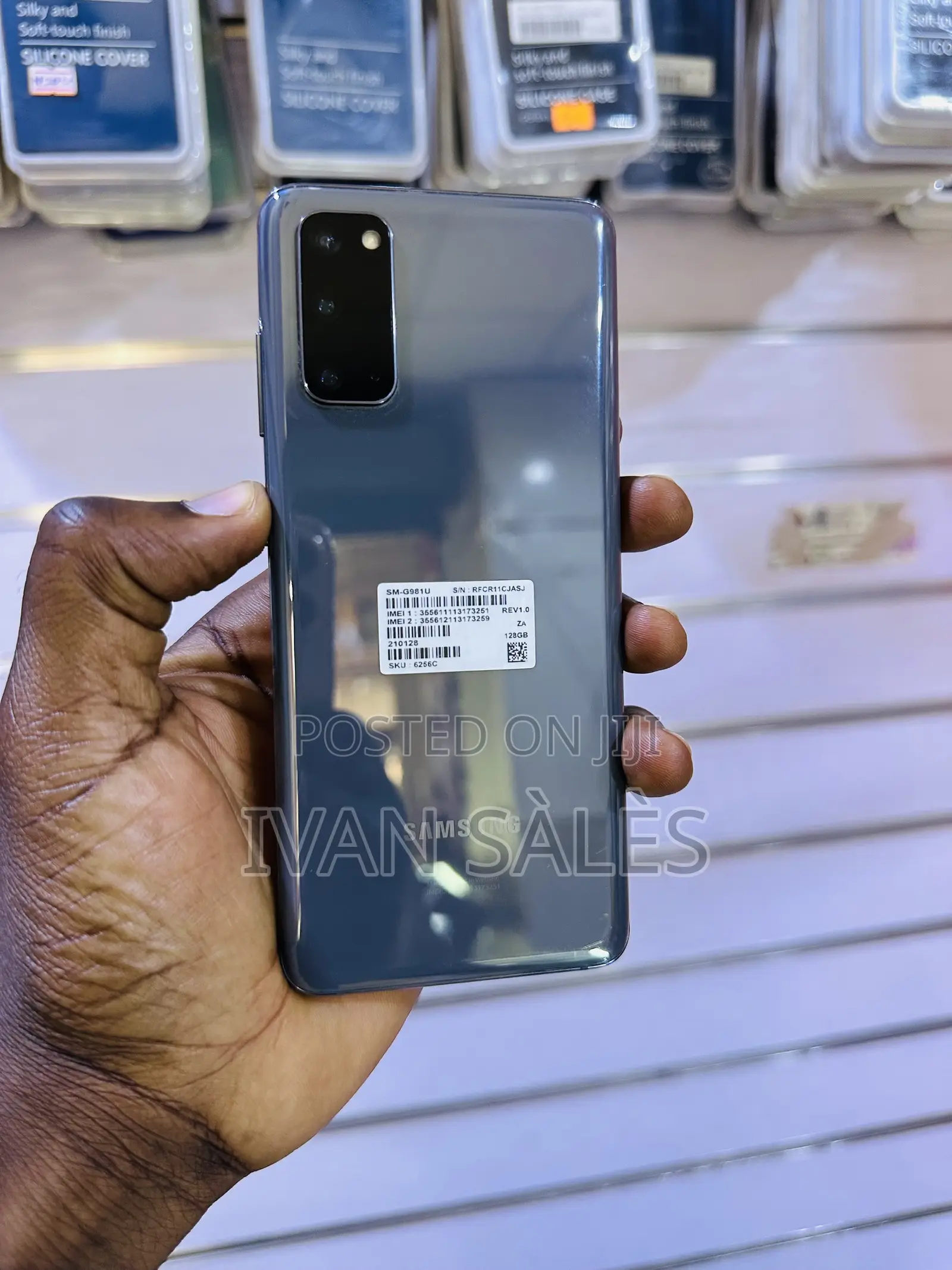 Samsung Galaxy S20 5G Uw 128 GB Gray