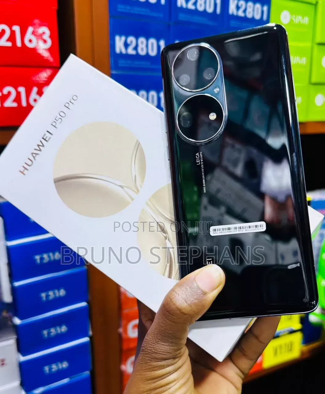 New Huawei P50 Pro 256 GB Black
