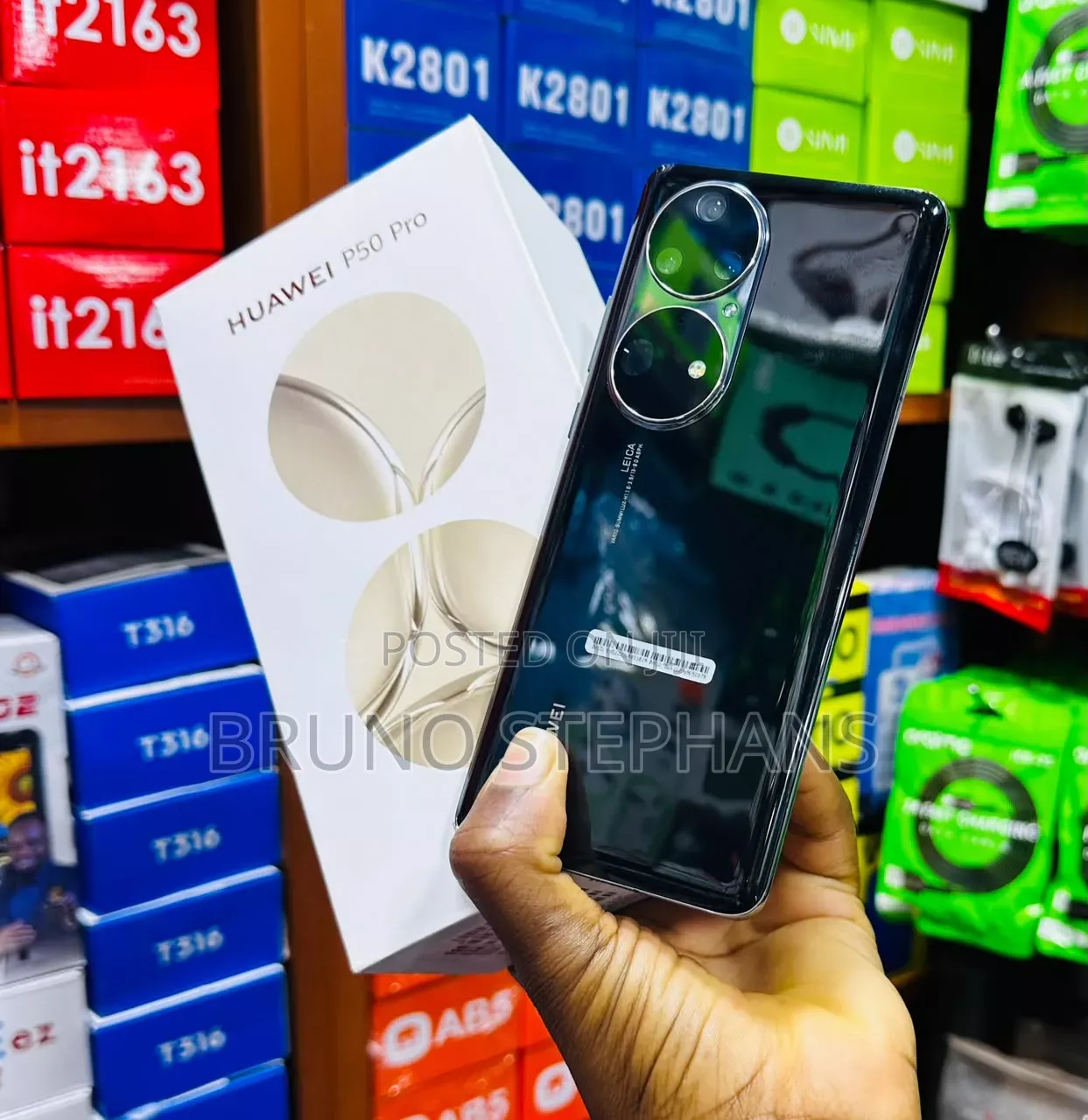 New Huawei P50 Pro 256 GB Black