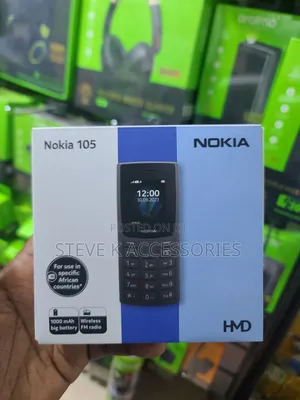 New Nokia 105 Black