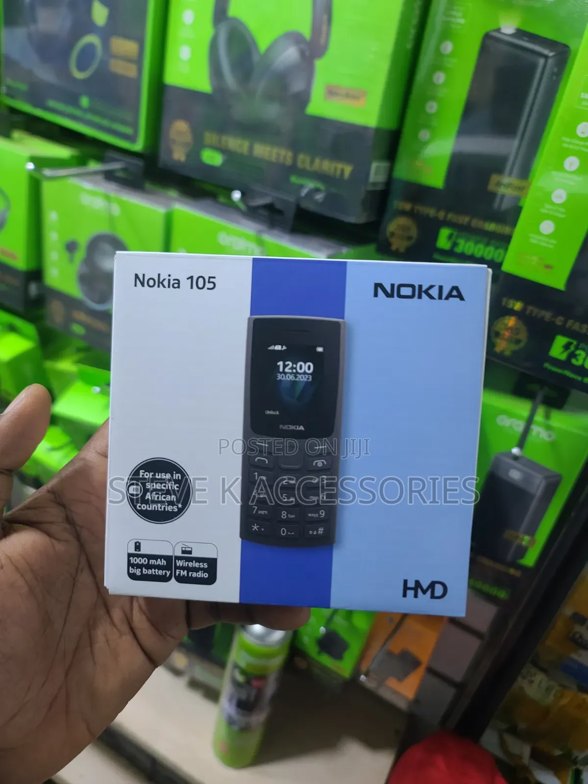 New Nokia 105 Black