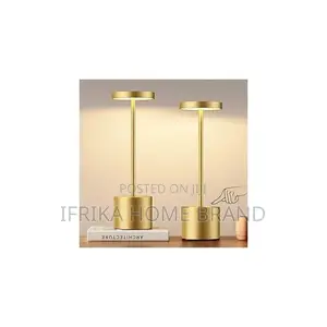 Cordless Rechargeable LED Table Lamps Designed With Slender Stems
