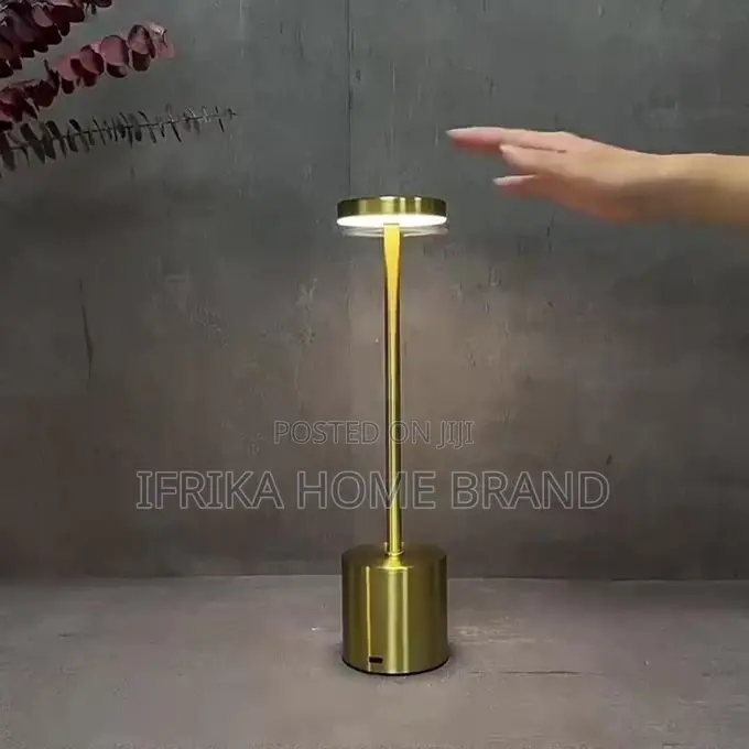 Cordless Rechargeable LED Table Lamps Designed With Slender Stems