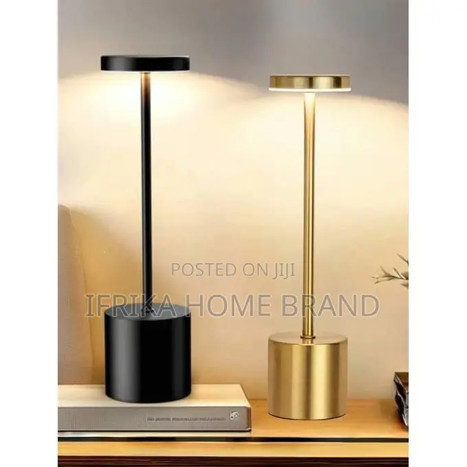 Cordless Rechargeable LED Table Lamps Designed With Slender Stems