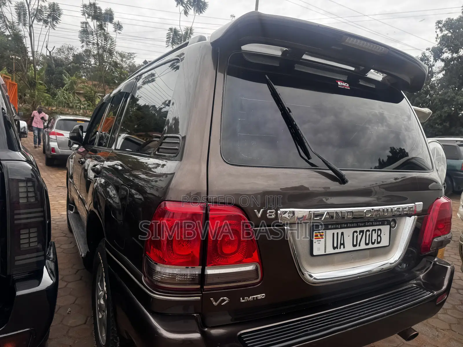 Toyota Land Cruiser Cygnus 4.7 2005 Maroon