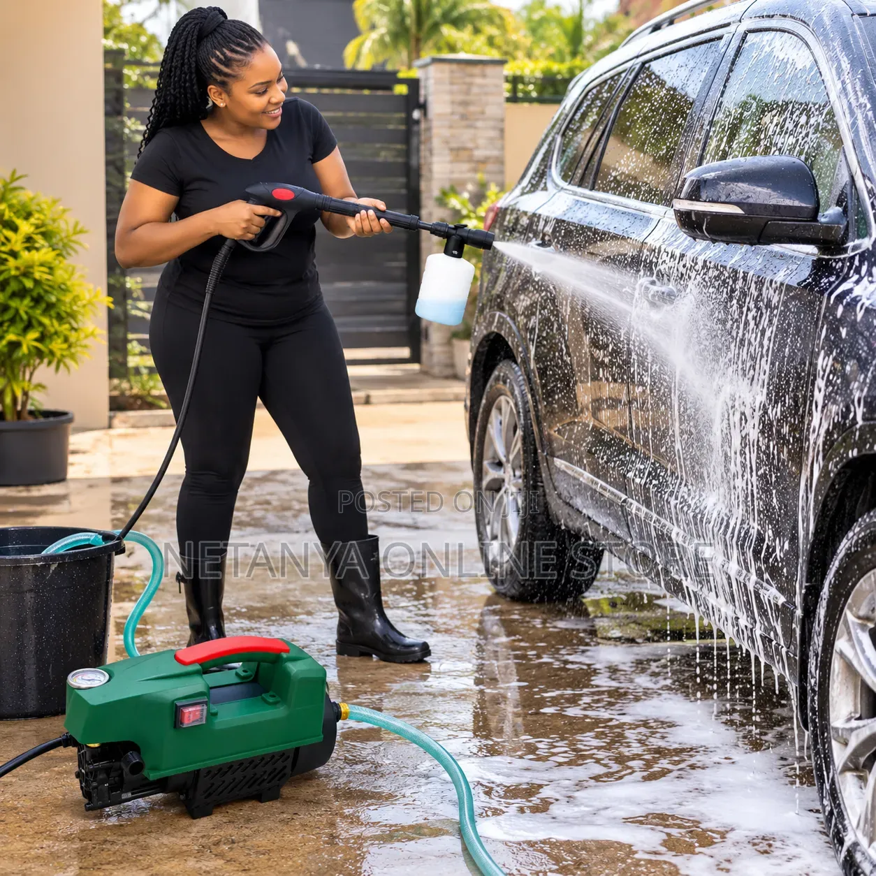 Portable Electric High Pressure Washer