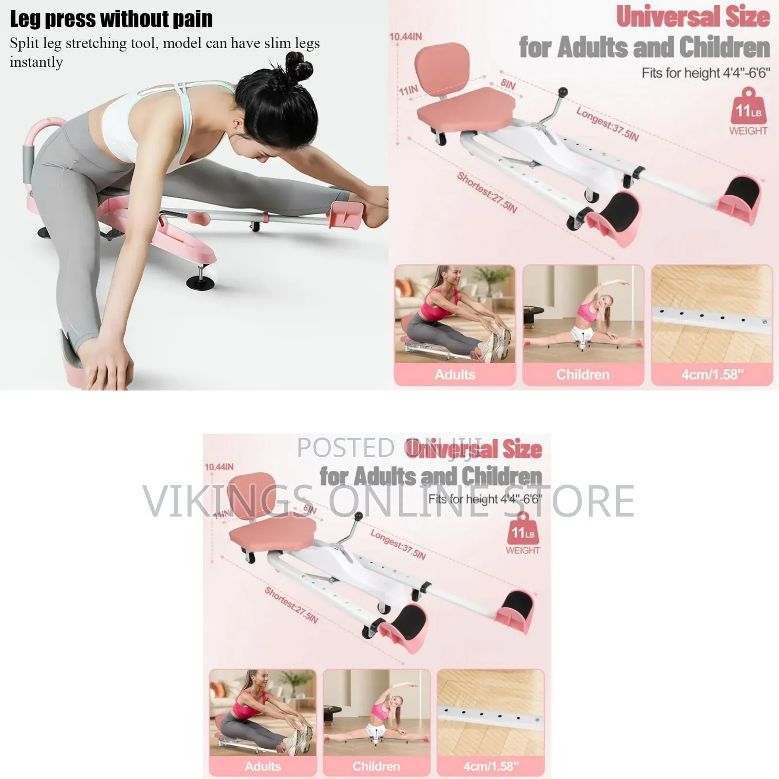 Split Leg Stretching Machine