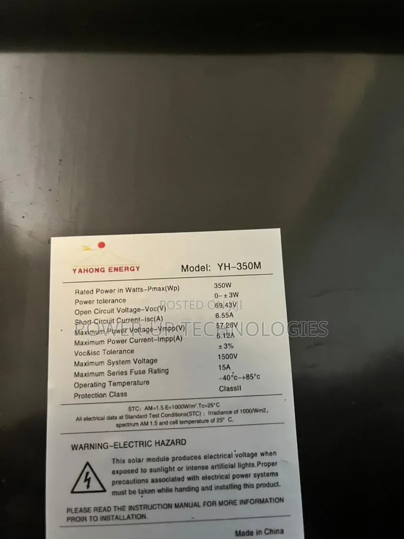 350w Solar Panels