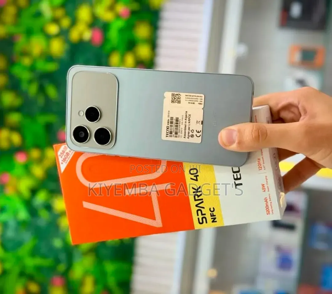 New Tecno Spark 40 256 GB Gray