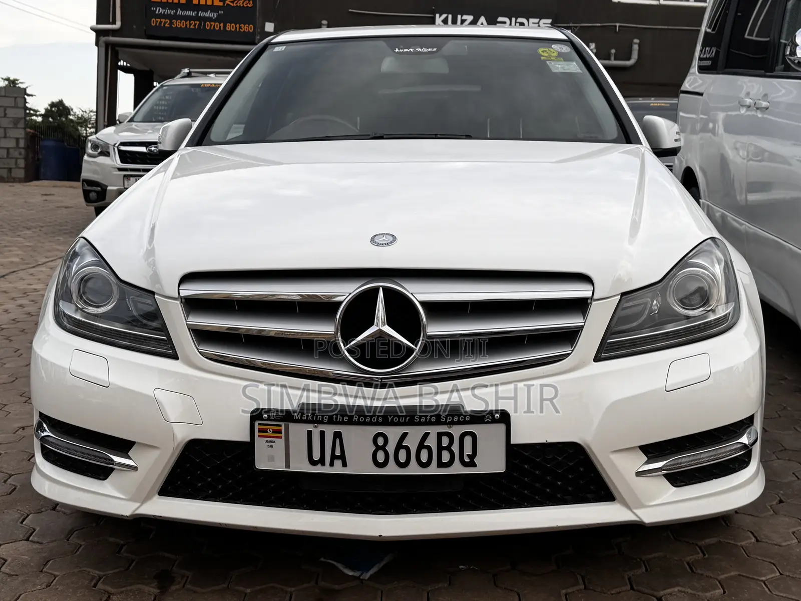 Mercedes-Benz C180 2012 White