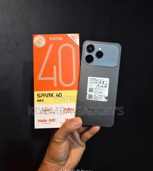 New Tecno Spark 40 256 GB Black