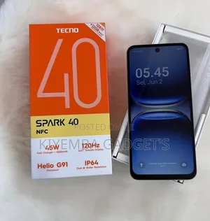 New Tecno Spark 40 256 GB White