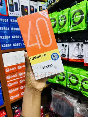 New Tecno Spark 40 256 GB Black