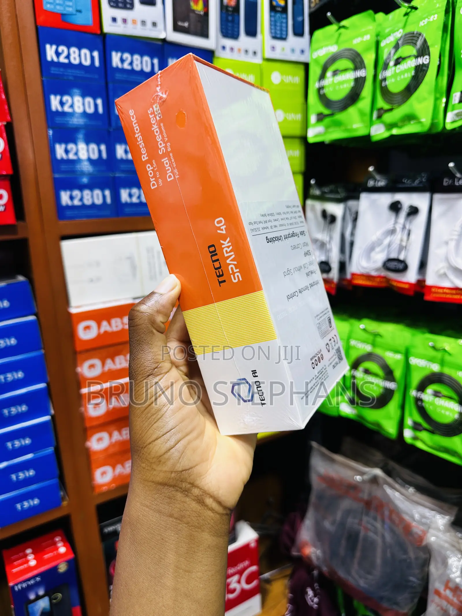 New Tecno Spark 40 256 GB Black