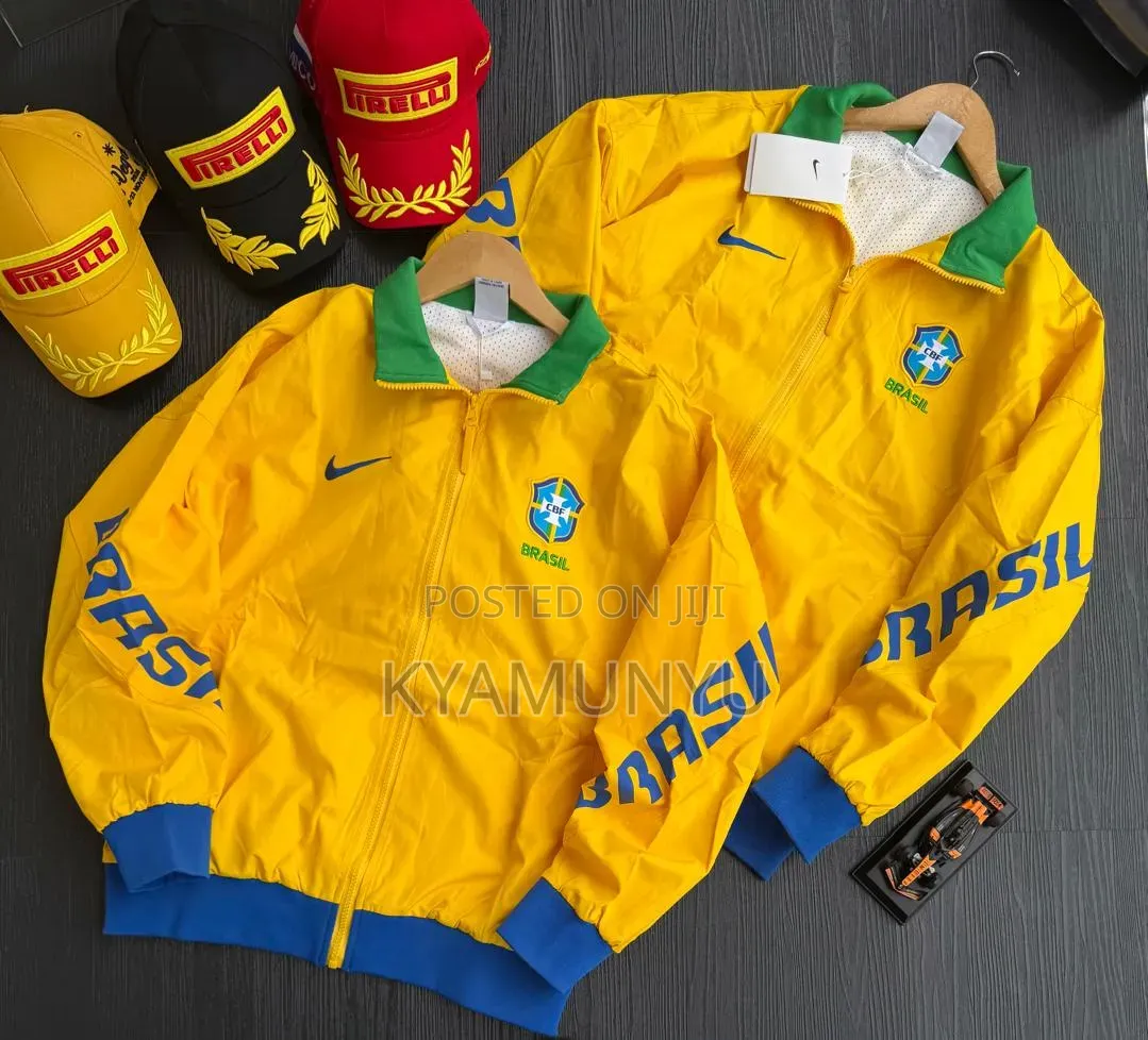 Nike Brasil National Team Jacket.