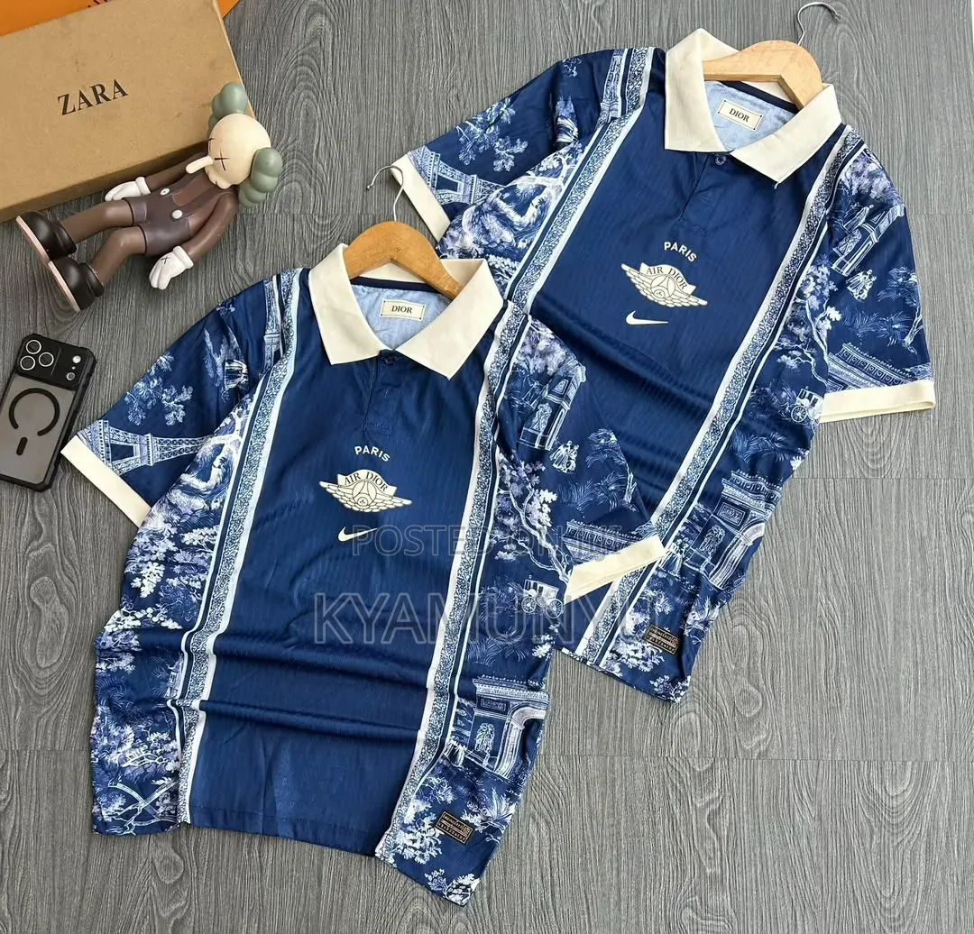 PSG, Nike, Dior Concept Polo Jersey.