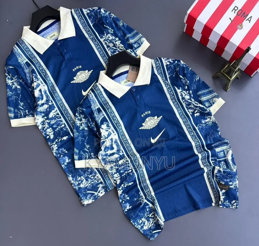 PSG, Nike, Dior Concept Polo Jersey.