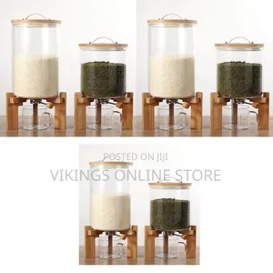 Glass Pantry Grain Dispensers 5L to 10L