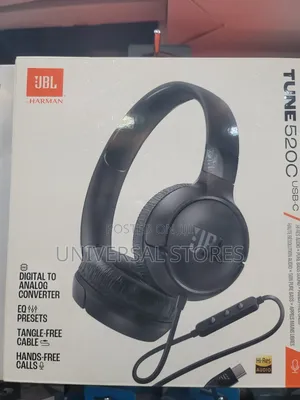 JBL Tune 520C USB-C Wired on-Ear
Headphones