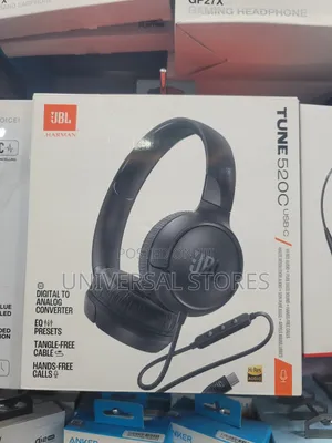 JBL Tune 520C USB-C Wired on-Ear
Headphones