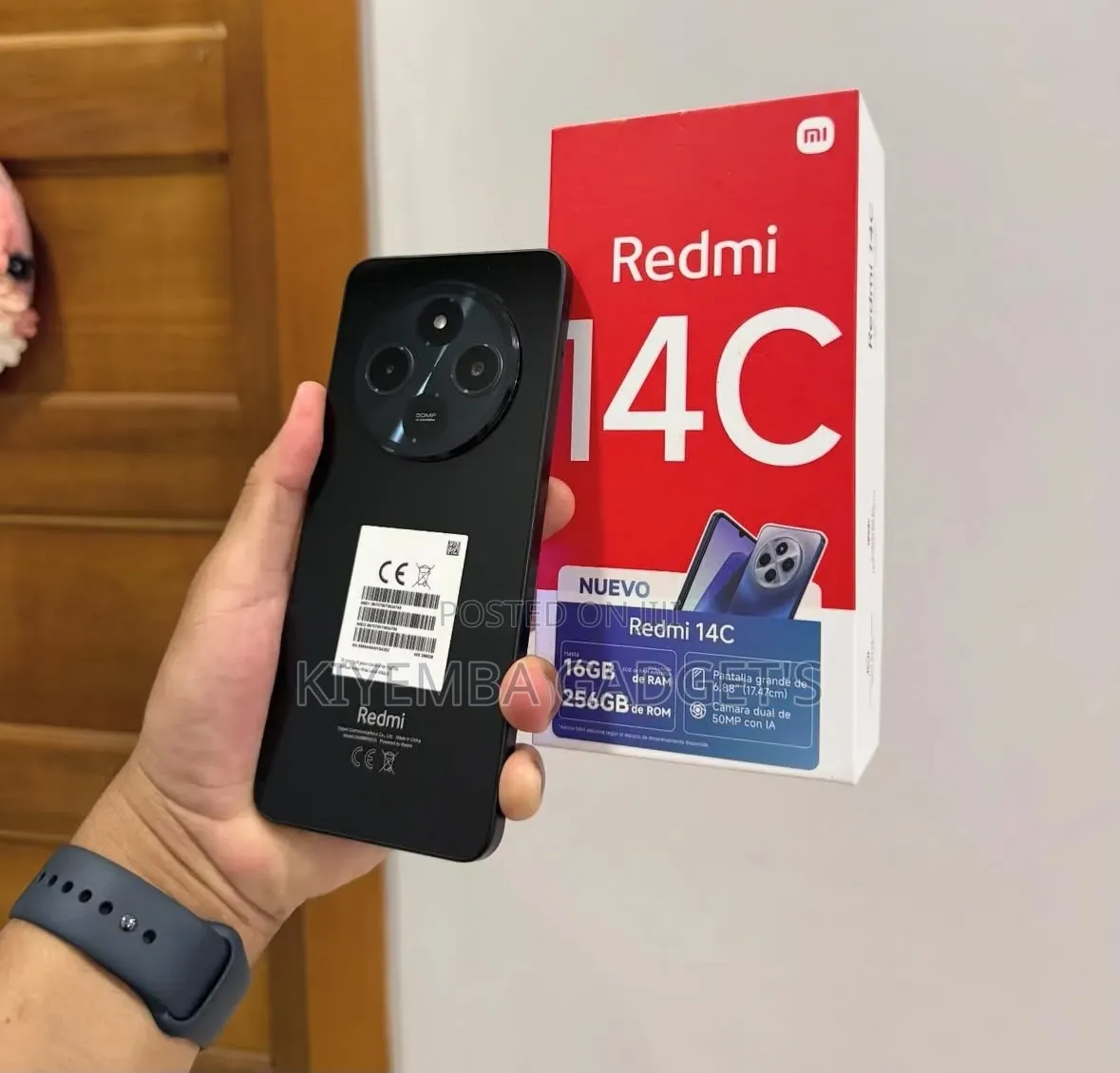 New Xiaomi Redmi 14C 256 GB Black