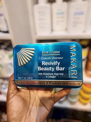 Makari Blue Crystal Ultimate Intense Revivify Beauty Bar Soap