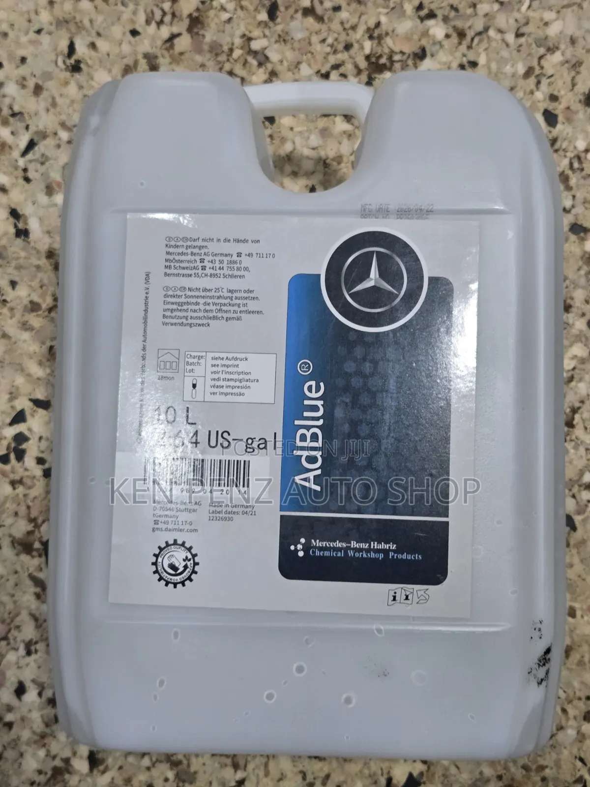Mercedes Benz Adblue