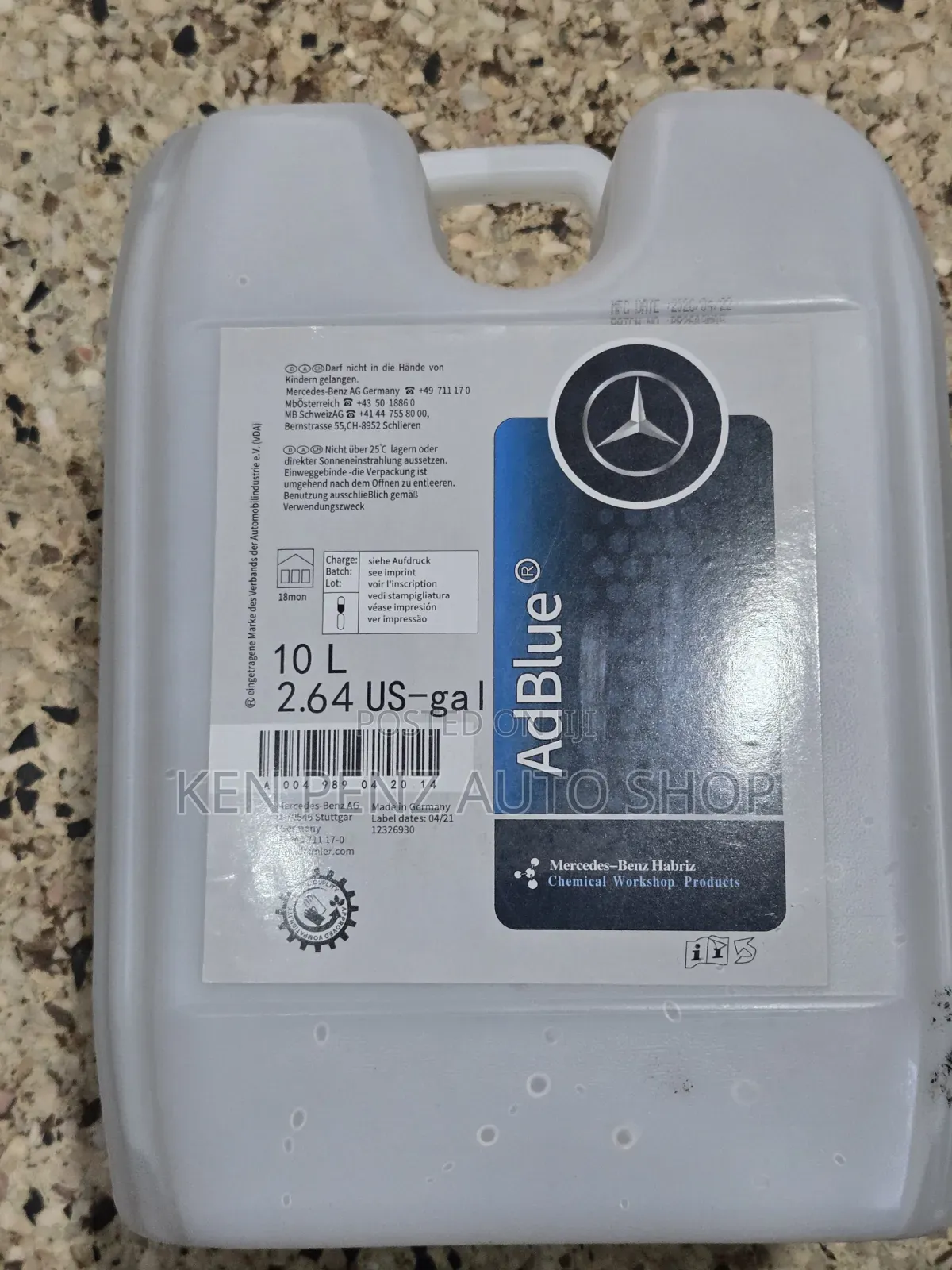 Mercedes Benz Adblue