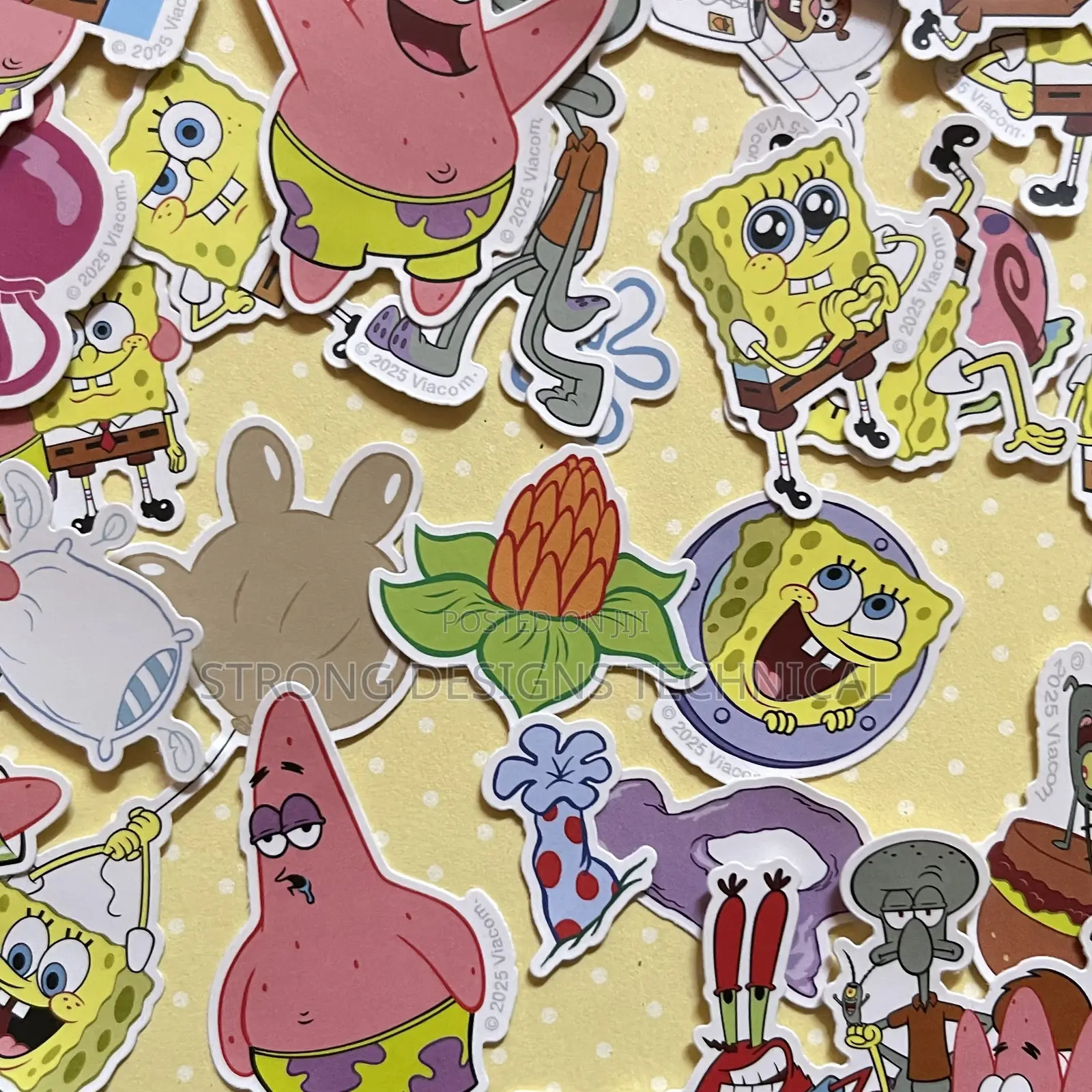 SpongeBob Laptop Stickers