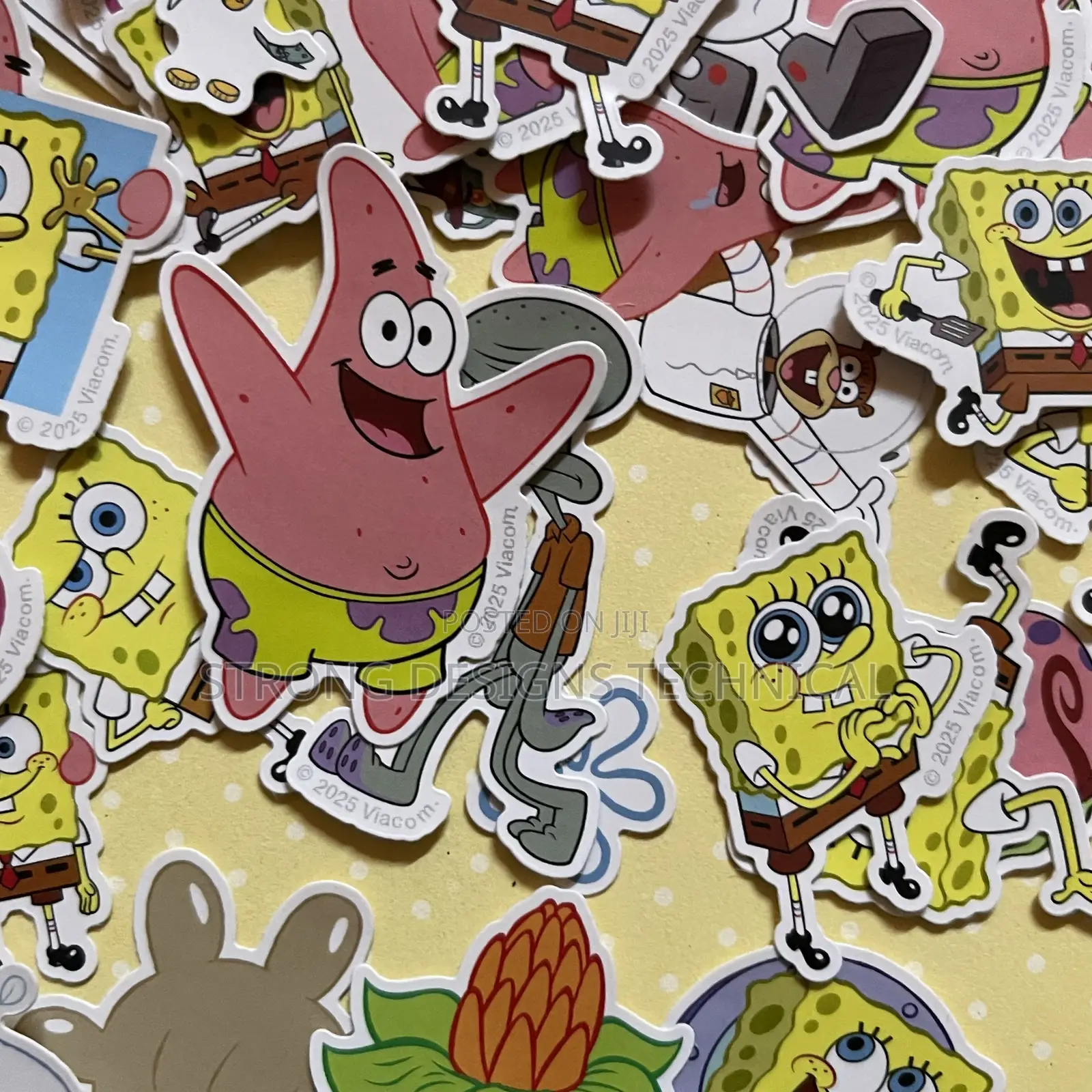 SpongeBob Laptop Stickers