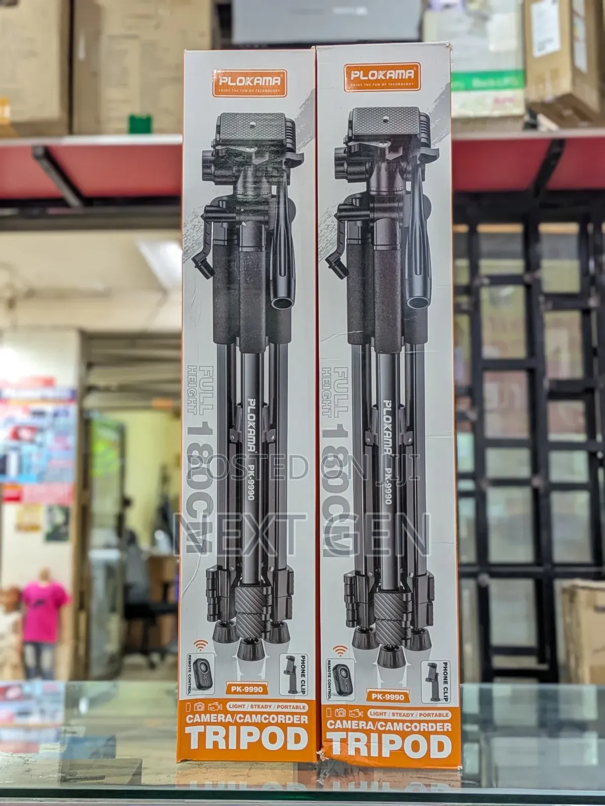 PLOKAMA PK-9990 Professional Tripod