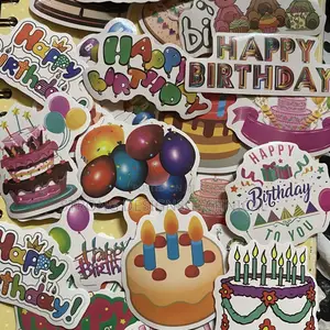Birthday Themed Stickers.