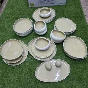 27Pcs Irregular Shaped Dinner Set