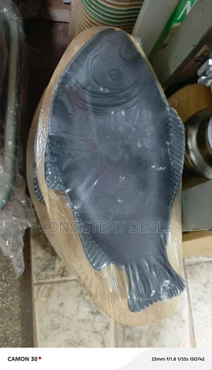 Fish-Shaped Cast Iron Sizzling Pan