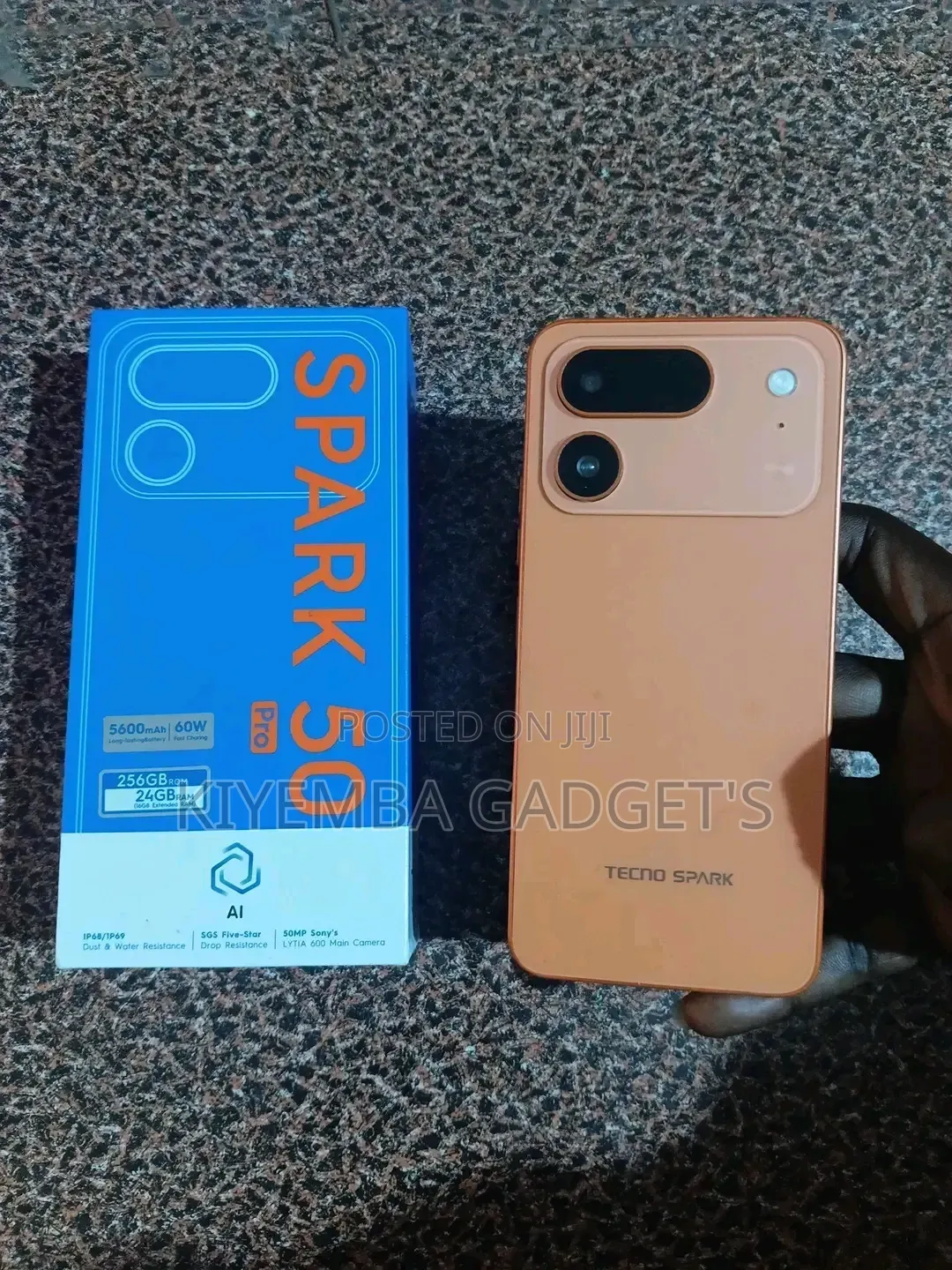 New Tecno Spark 50 Pro 256 GB Orange