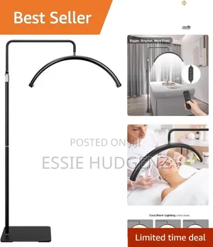 Adjustable Half Moon Floor Lamp