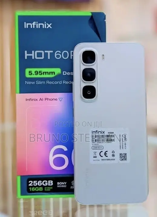 New Infinix Hot 60 Pro+ 256 GB Silver