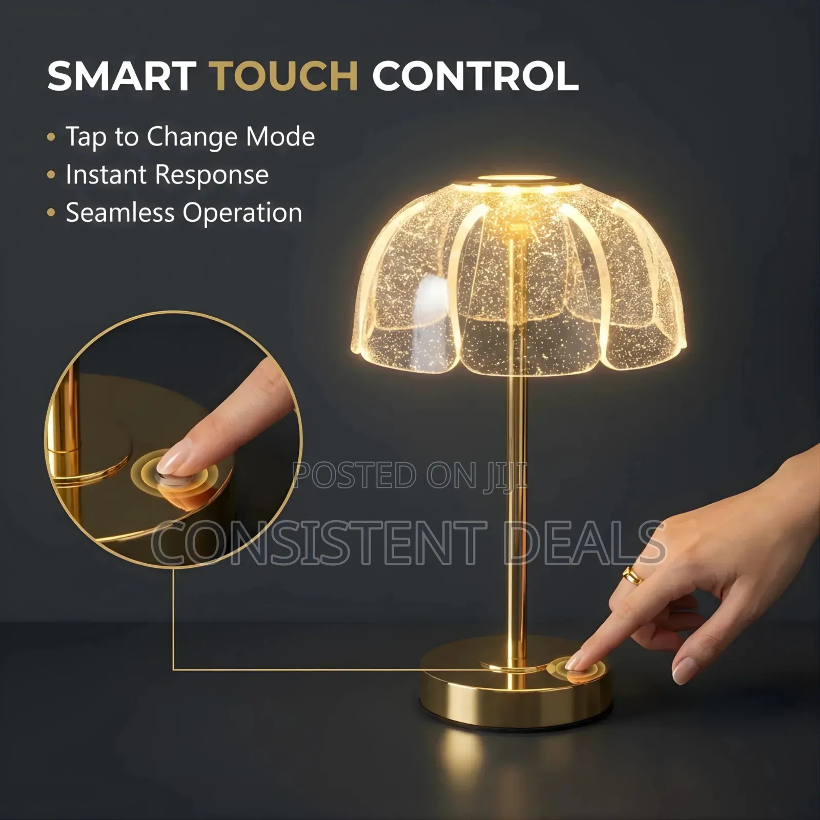 Rechargeable Decorative Table Lamp