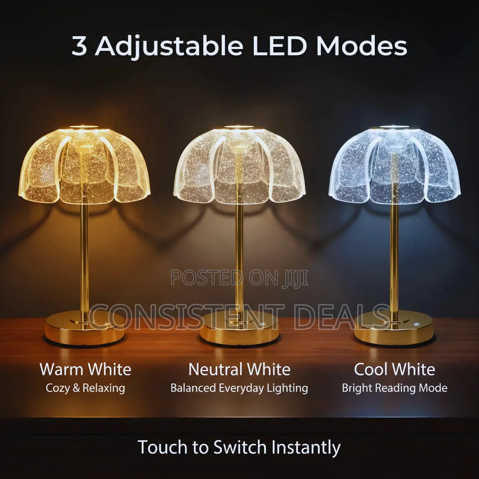 Rechargeable Decorative Table Lamp
