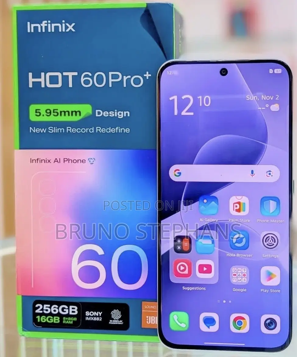 New Infinix Hot 60 Pro+ 256 GB Silver