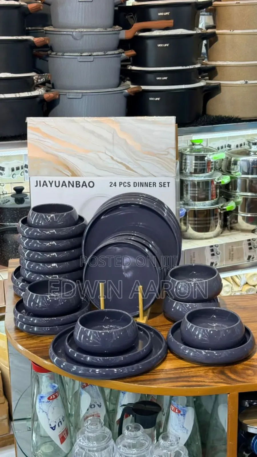 24Pcs BAVARY Chubby-B Dinnerware Set