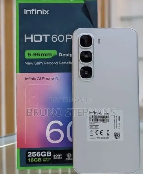 New Infinix Hot 60 Pro+ 256 GB Silver