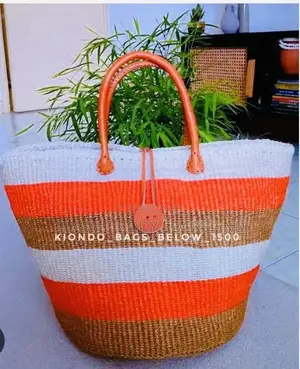 Orange Kiondo Bag